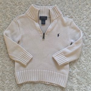 POLO Ralph Lauren toddler boys zip sweater